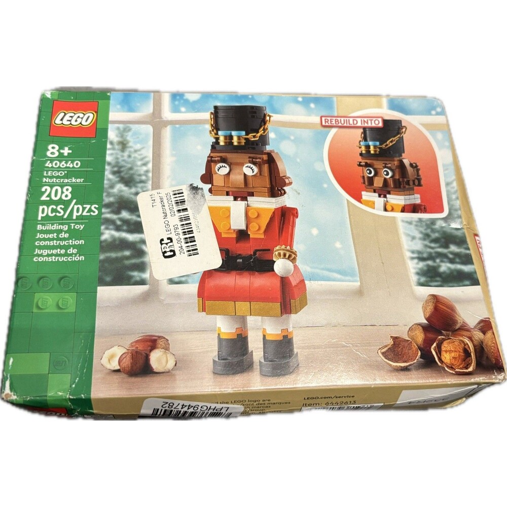 LEGO Nutcracker 40640 Holiday Christmas set 208 Pcs Brand New Sealed